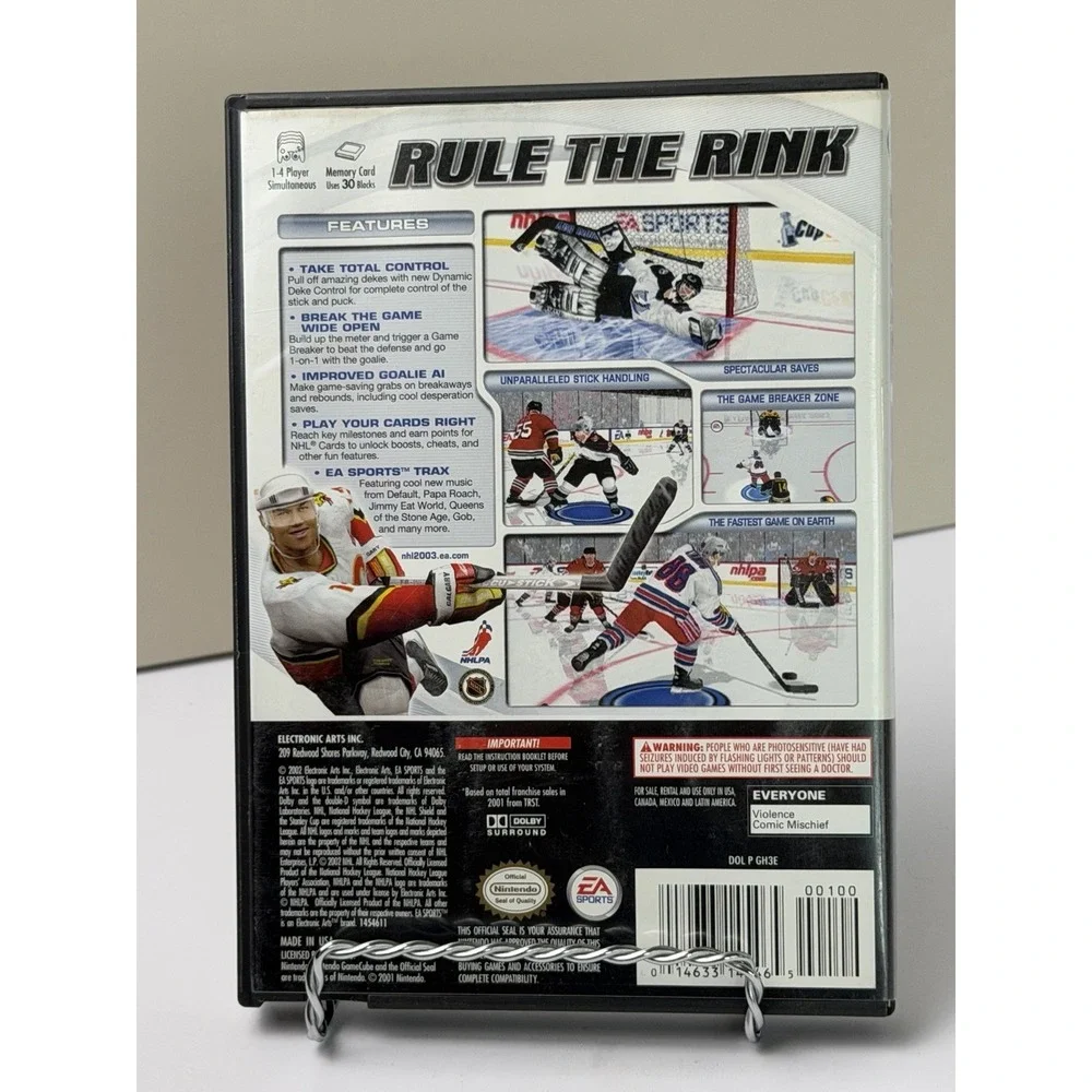 NHL 2003 - Nintendo GameCube - Complete With Manual